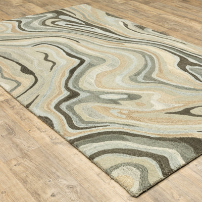 Amaris Wool Abstract Indoor Rug