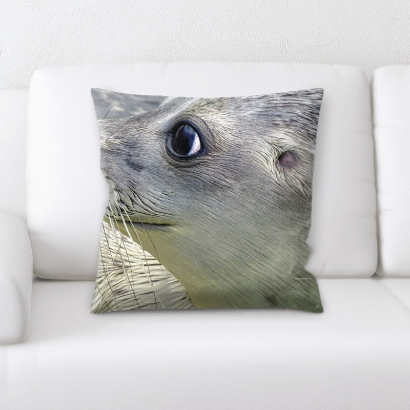 Microsuede Throw Pillow
