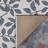 Dolce Floral Ivory Slate Blue Indoor Outdoor Area Rug-91957600