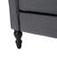Fauteuil inclinable capitonné en tissu-1736306018