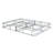 9" Twin-XL Size Folding Mattress Box Spring Foundation - Polyester, Metal Frame, Gray, Modern Bedroom Solution