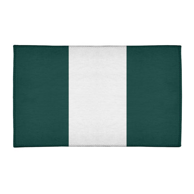 Tapis vert / blanc Oakland