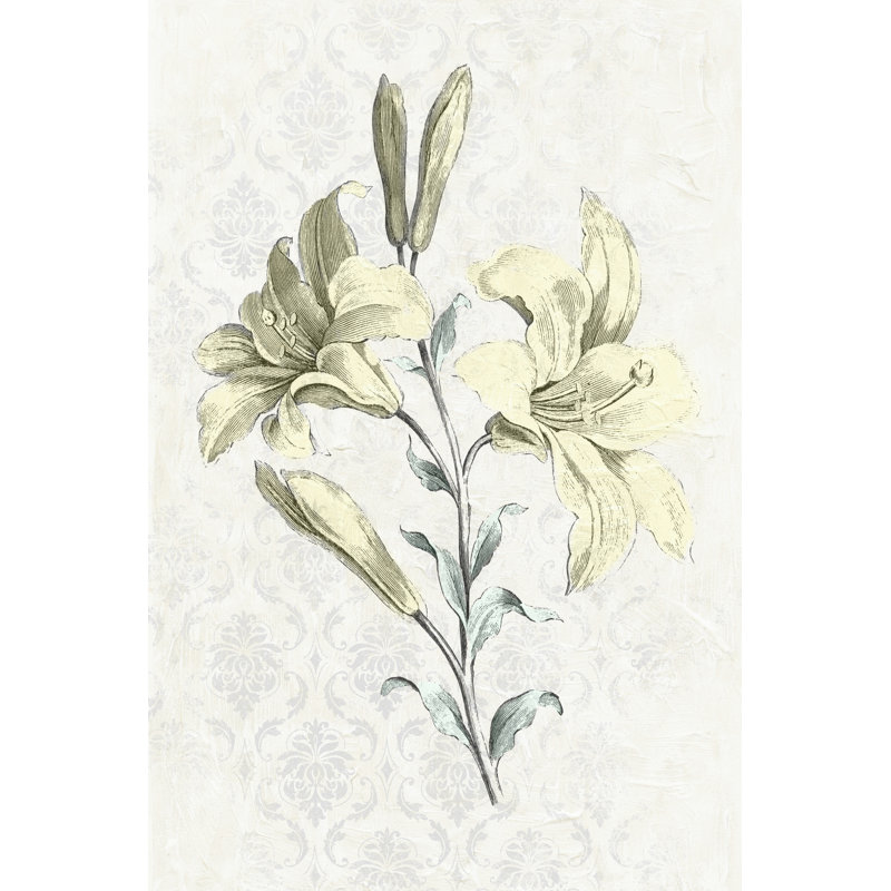 Victorian Blooms III - Wrapped Canvas Print, 46cm H x 30cm W x 3.8cm D
