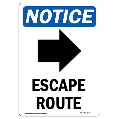 Escape Route Sign