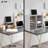 Wood Adjustable 16 Compartment File Storage Sorter Literature Organizer-87103943