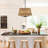 5-light Boho Farmhouse Hand-woven Rattan Chandelier-1619286837