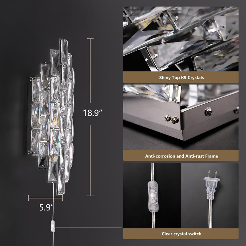 Lakhua Corner Wall Light