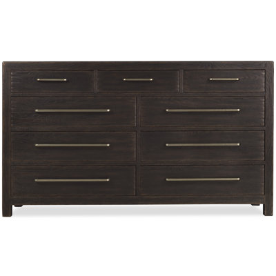 Driftwood Nine-Drawer Dresser