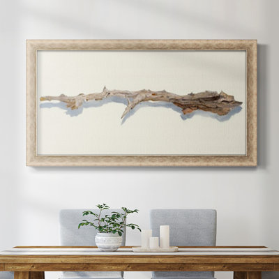 «Driftwood Study I», toile encadrée de qualité supérieure - prête à être accrochée