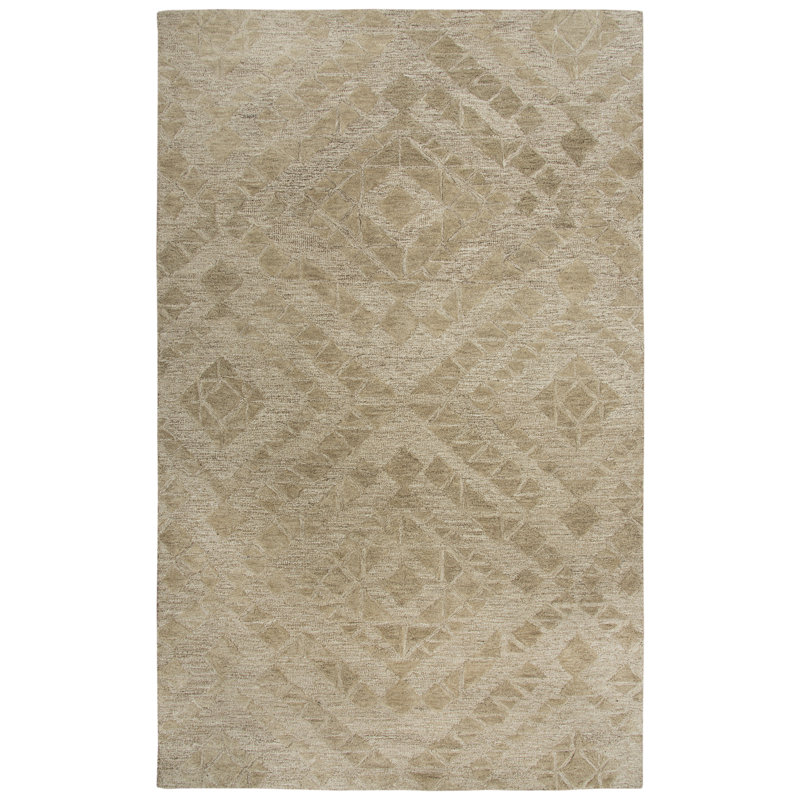 Phan Wool Indoor Rug, Rectangle 5' x 8'