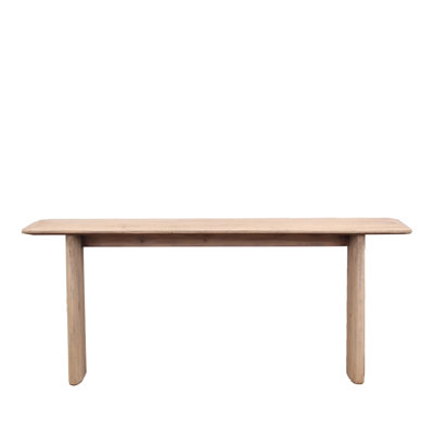 Console en bois massif 78 po