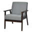 Fauteuil en lin l 23 po Janyce-795444153