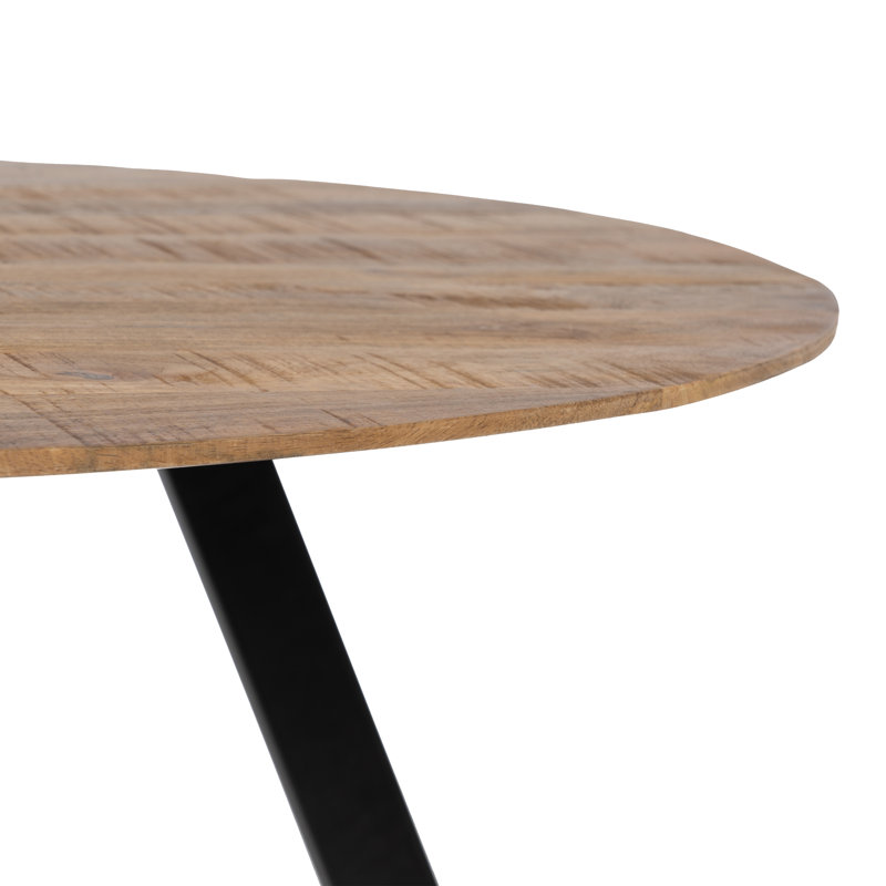 Charlcombe Round Metal Base Dining Table