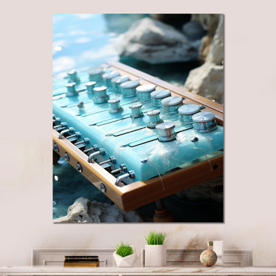 «Music Cyan Percussive Vibes» sur