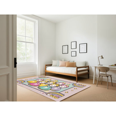 Tapis fantaisie East Urban Home