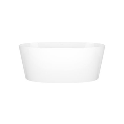 Ios 59.5" x 31.625" Freestanding Soaking Bathtub