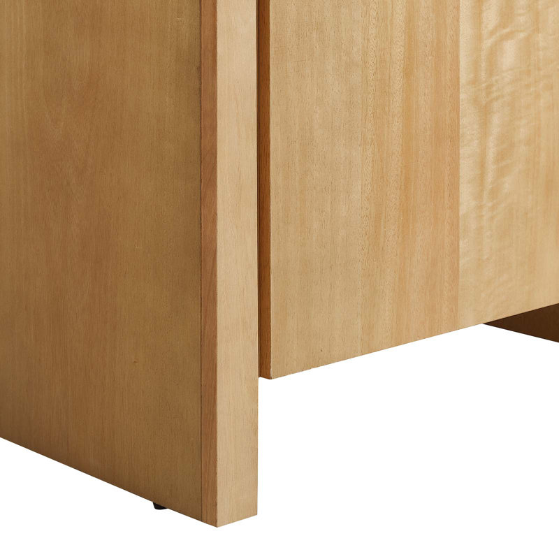 Appia 24" Oak Freestanding Bathroom Vanity with White Ceramic Top