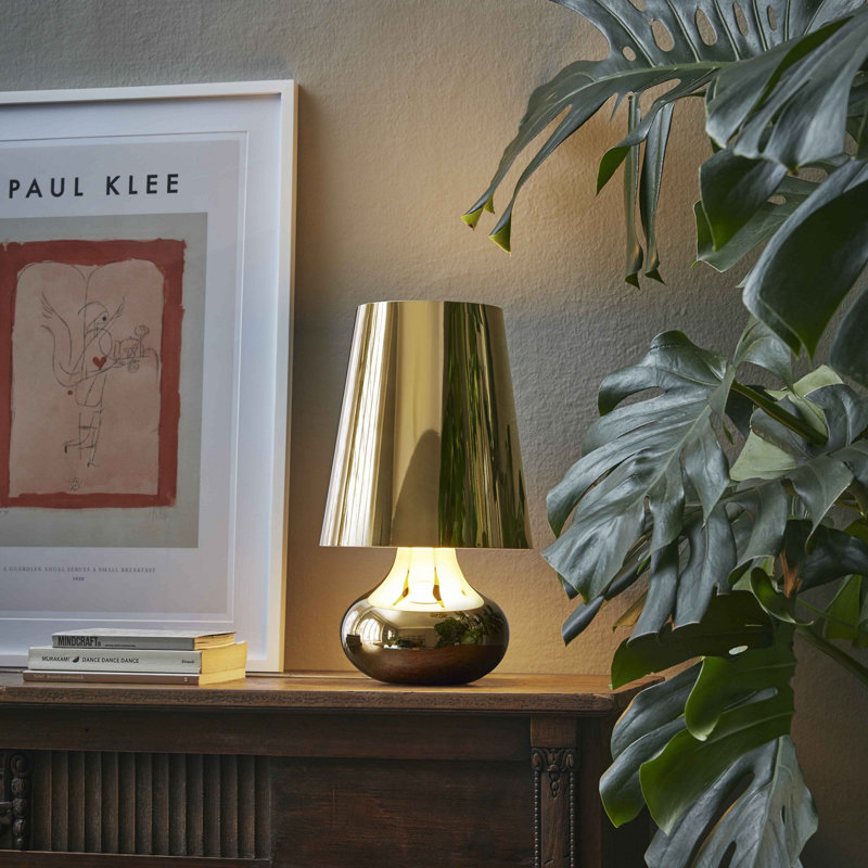 Cindy LED Table Lamp, Platinum