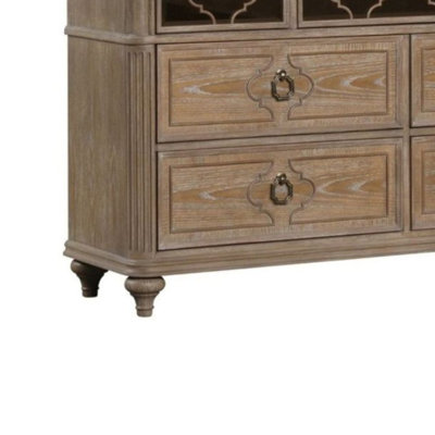 Commode large à 7 tiroirs Zebulon