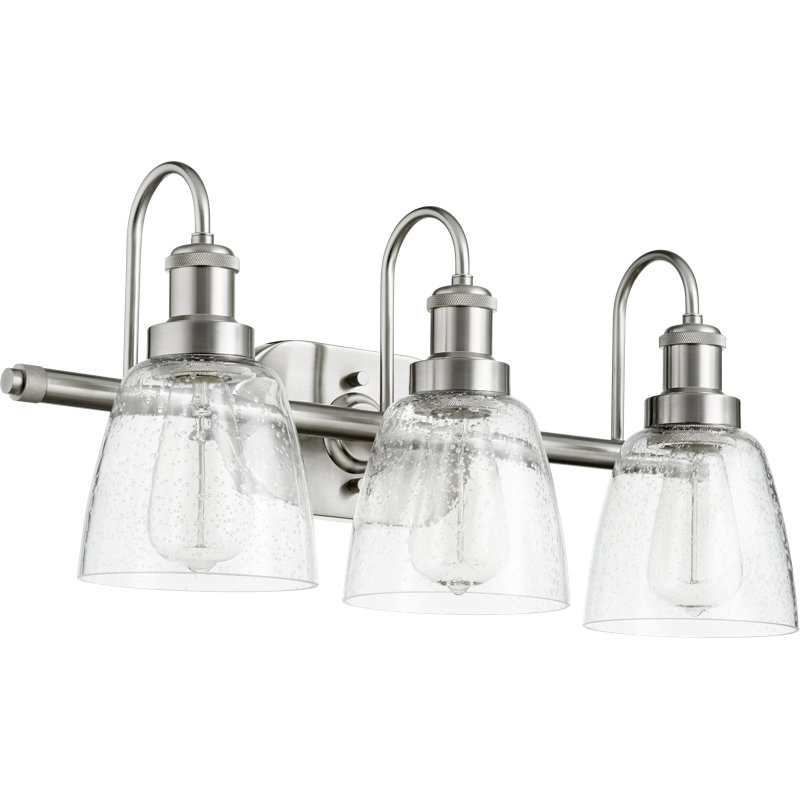 Disalvo 3 - Light Dimmable Vanity Light, Satin Nickel