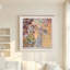 Art mural carré moderne Mid-Century pour salon-1089206658