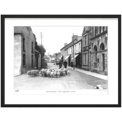 Tregaron, The Square C1955 by Francis Frith - Single Picture Frame Print
