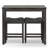 Wood 3-Piece Counter Height Dining Set, Gray-817710608-816313736