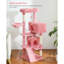 Plush Ladder Sisal Scratching Cat Tree