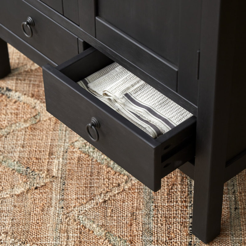Thaki Solid Wood Accent Cabinet