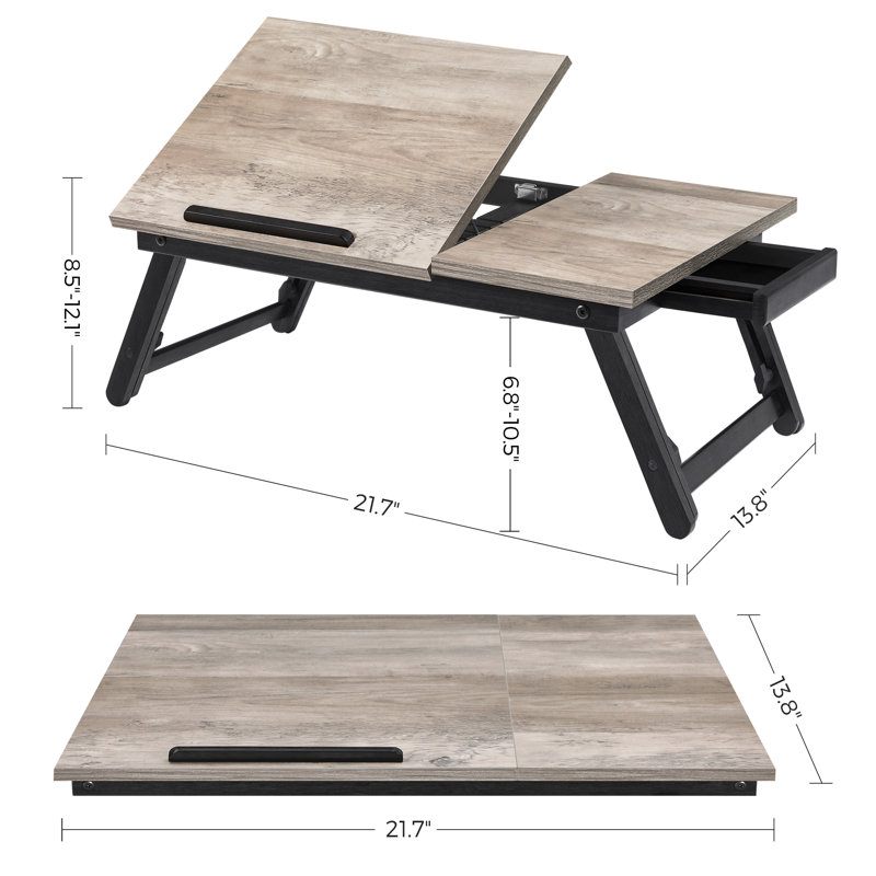 Aleksandar Folding Table, Rustic Brown