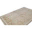 Tapis beige / brun en laine noué à la main de conception unique 5 pi 9 po x 8 pi 9 po