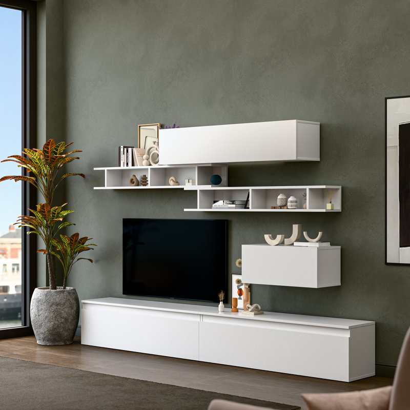 Elche Entertainment Centre, White