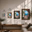 Mediterranean Terrace Coastal - Print-682900683-682900661