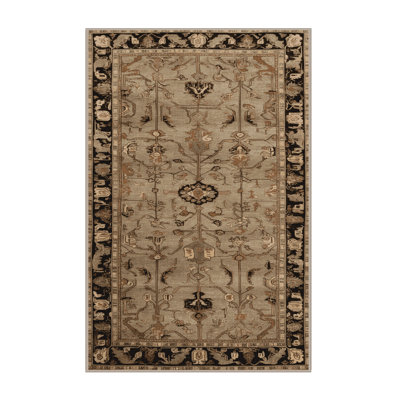 Tapis beige lavable à la machine