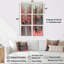 Amsterdam, photo de canal gris rose - ensemble de 6 reproductions d'art mural Amsterdam-477431417-477431418