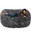 Fauteuil à billes - Fauteuil à billes rond rembourré en mousse à mémoire de forme avec housse amovible et lavable à la machine - Fauteuil à billes avec housse en microfibre douce - Plusieurs tailles et plusieurs tissus lavables à la machine-2081435317-2081435464