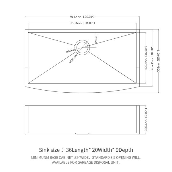 Dimensions du produit