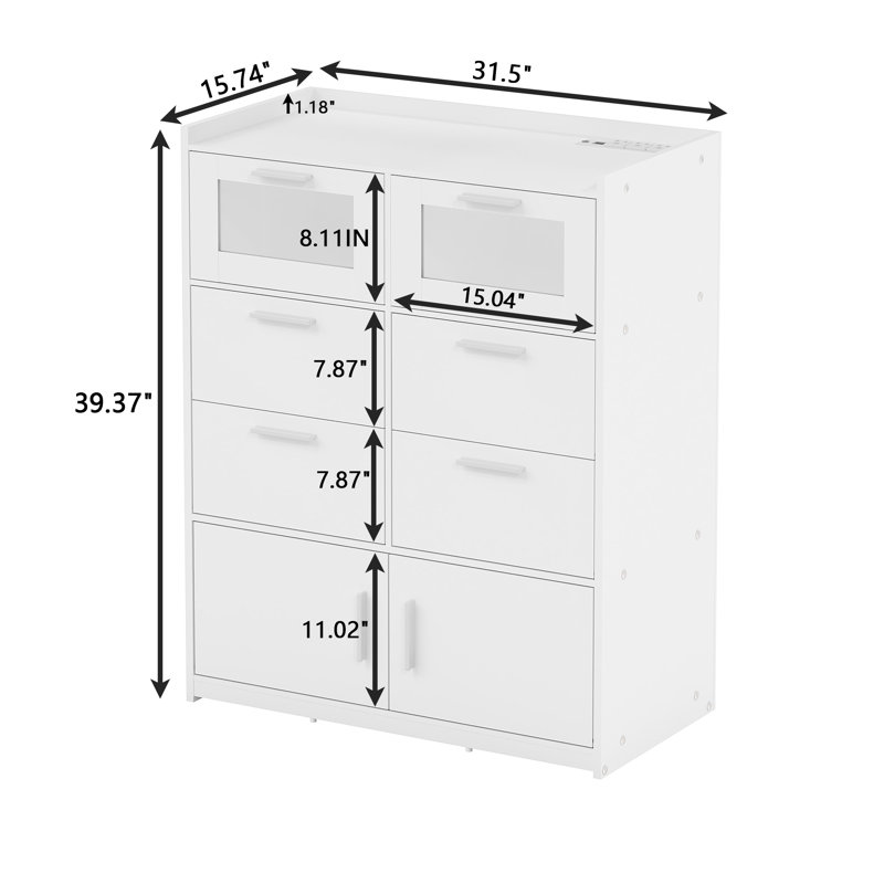 Ensemble de coiffeuse et meuble-lavabo 2 pièces avec commode à lumière DEL et coiffeuse