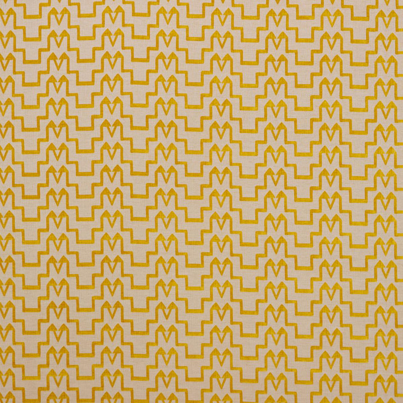 Tissu Schumacher X David Kaihoi, Jaune