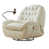 Beige Faux Leather