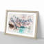 Mountains by Lake Moraine Canada - Picture Frame Graphic Art Print-56915513-56915514