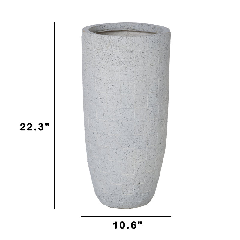 Grand pot de fleurs intérieur / extérieur 22 po