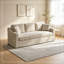 Canapé en chenille avec coussins et coussin moelleux-1554370819