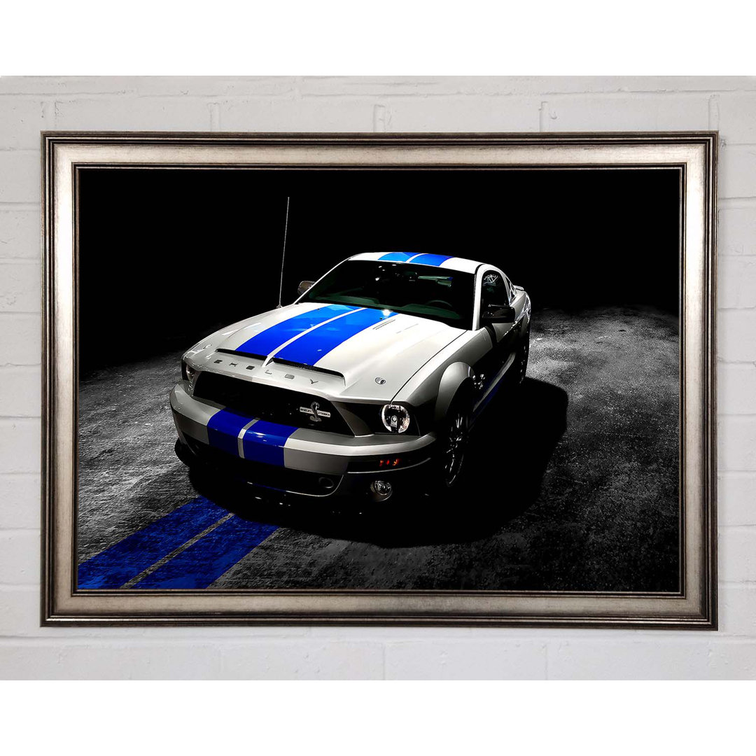 Ford Mustang Shelby GT 500 - Einzelner Bilderrahmen Kunstdrucke