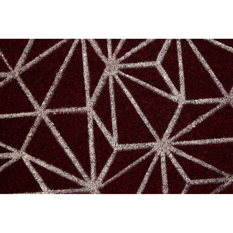 Erving Non-Slip Geometric Indoor Doormat