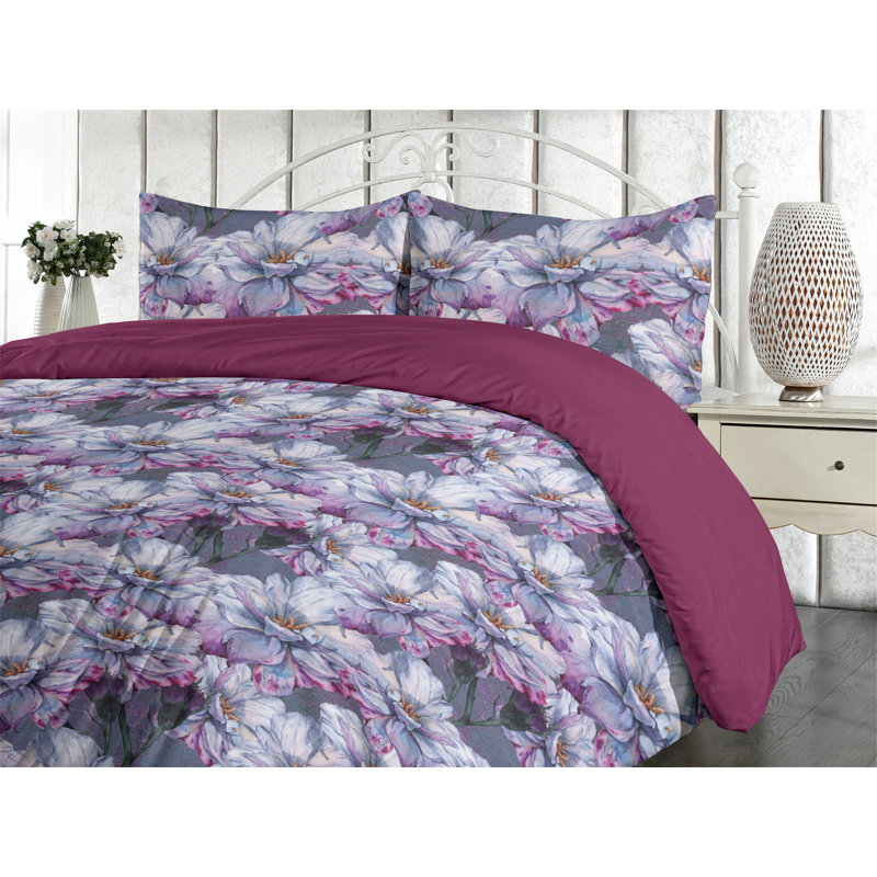 Donjae Duvet Cover, King Duvet Cover + 2 Standard Shams