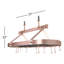 Handcrafted Oval Ceiling Hanging Pot Rack