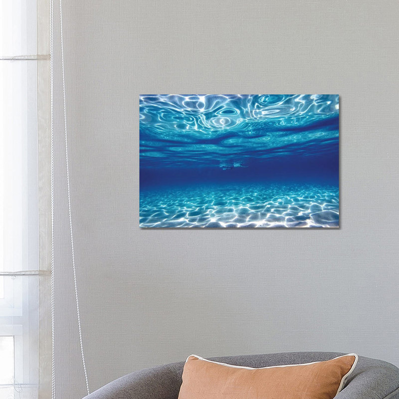 Swim In Blue by Sean Davey - Wrapped Canvas Gallery-Wrapped Canvas Giclée, 45.72 cm H x 66.04 cm W