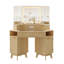 Meuble-lavabo cannelé de 48 pouces avec miroir et lumières-1745330164