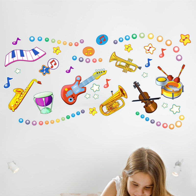 Entertainment Non-Wall Damaging Wall Decal